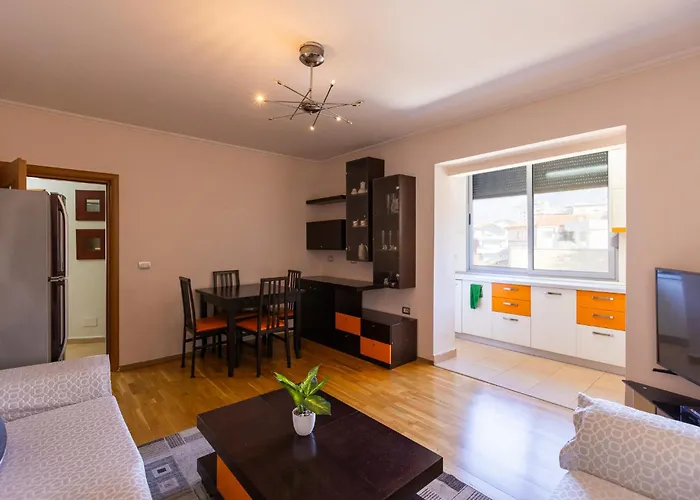 In The Center Of Apartment *